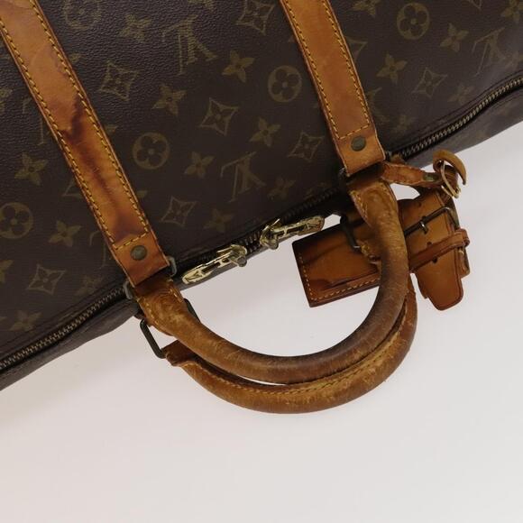 LOUIS VUITTON Monogram Keepall 55 Boston Bag M41424 - Picture 7 of 16